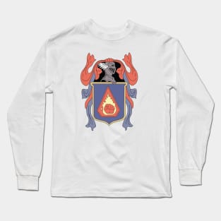 Flaming Fist Full Sigil Long Sleeve T-Shirt